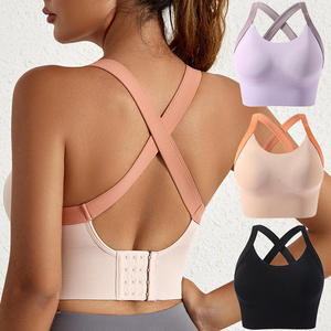 Soutien-gorge de sport pour femme, haute qualité, sans couture, idéal pour la course, la gym, le yoga et le fitness – Meilleure vente - Product Image 4