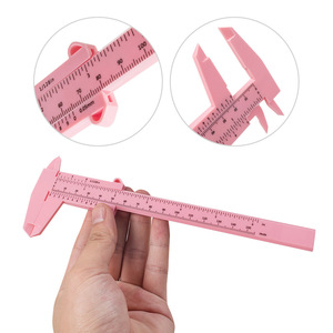 Calibrador Vernier de Plástico PMU para Medir Cejas, Regla para Microblading y Cejas Ombré en Polvo - Product Image 3