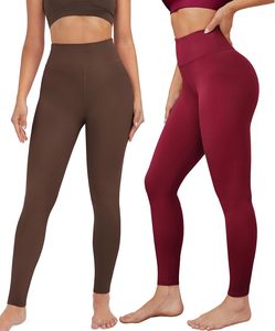 Womens High Waisted <b>Leggings</b> Knitted SpandexPolyester Stretch Breathable Soft Solid Body <b>Slim</b> Fit Athletic Yoga Gym Daily Wear - Product Image 3