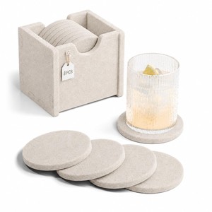 Posavasos y salvamanteles de madera de acacia, OEM, personalizados, venta al por mayor |   Aqdus Saleem India - Product Image 1