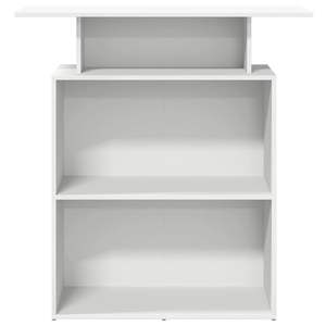 Mostrador de Recepción Mediano de Madera Sintética Blanca - Product Image 5