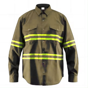 Camisas de Trabajo Reflectantes de Alta Calidad, Uniformes Industriales, Camisa de Trabajo de Algodón y Poliéster, Precio de Fábrica OEM, Gran Venta - Product Image 6