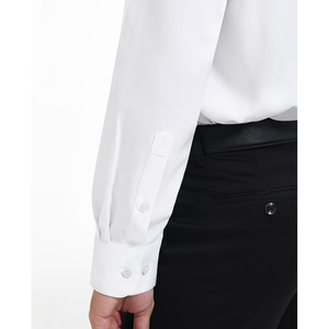 เสื้อเชิ้ตเดรสผู้ชายพรีเมียม ปี 2026 แขนยาว สีพื้น ผ้าฝ้าย 100% ทรงปกติ สำหรับใส่ทำงาน ใส่ในโอกาสทางการ ระบายอากาศได้ดี เป็นมิตรกับสิ่งแวดล้อม - Product Image 2