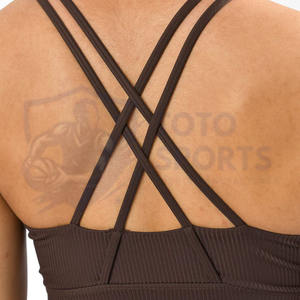 Sujetador Deportivo para Mujer, Ligero, de Alto Impacto, a la Moda, de Secado Rápido, al Mejor Precio, Transpirable, con Diseño Personalizado, para Gimnasio y Fitness - Product Image 3