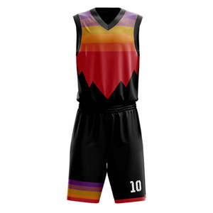 Conjunto de Uniforme de Baloncesto 2026 con Logotipo Personalizado por Sublimación, Diseño Simple y Único, Conjunto de Camiseta y Pantalones Cortos para Hombre - Product Image 3