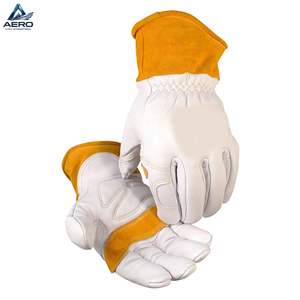 Guantes de Trabajo Industriales de Cuero Multiusos, Bicolor, 2026, Diseño Personalizado, Producto Moderno, Cómodos, Servicio OEM ODM - Product Image 1