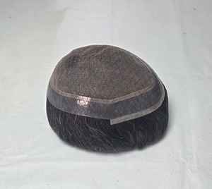 Peluca de Cabello Remy para Hombre de Calidad Premium, Cabello Lacio Rizado, Tupé con 100% de Densidad, el Mejor Cabello para Hombres - Product Image 2