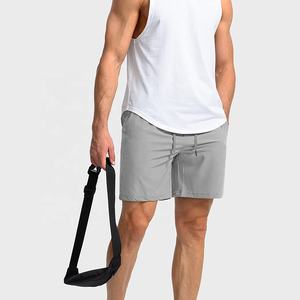 Pantalones cortos ligeros de verano para hombre, pantalones cortos deportivos de algodón de malla para correr para hombre, cintura elástica cómoda - Product Image 5