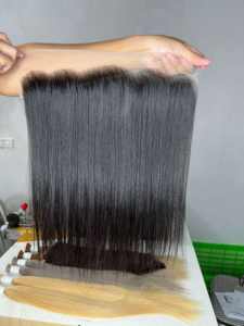 Offre Spéciale : Lots de Cheveux Bouclés Birmans avec Frontal en Dentelle HD 13x4 13x6, Cheveux Humains Bruts Vietnamiens – Prix de Gros - Product Image 3