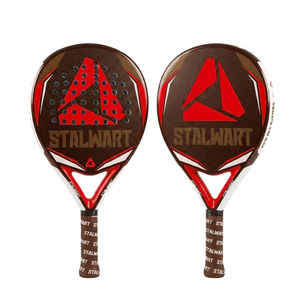 Stalwart <b>Pickleball</b> Paddle 40-Hole Standard Shape Poplar Wood Core Lightweight Anti-Slip Handle for Adults - Product Image 5