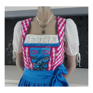 New Edition Vintage Style Drindl Dress Custom Design Traditional Bavarian Dirndl Women Oktoberfest Lightweight Dirndls - Product Image 3