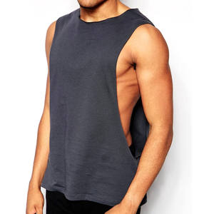 Débardeurs de sport pour hommes, style urbain, tricotés, respirants, à séchage rapide, écologiques, personnalisables, en gros, avec livraison directe - Product Image 2