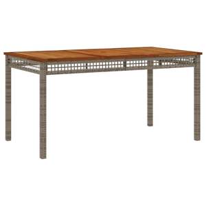 Juego de 4 Muebles de Jardín para Comedor en Gris y Azul Marino - Product Image 5