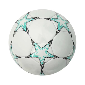 Balón de Fútbol Negro para Entrenamiento y Partidos, Talla 5, Cuero PU, Termosellado, Cosido a Máquina, para Deportes al Aire Libre - Product Image 1
