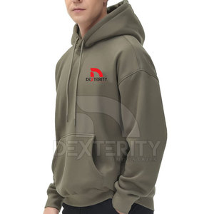 Nuevo Diseño, Sudadera con Capucha para Hombre, Talla Grande, Invierno, Forro Polar, Estilo Urbano, Transpirable, Resistente al Viento, Impermeable, 100% Algodón, Alta Calidad, para Venta en Línea - Product Image 2