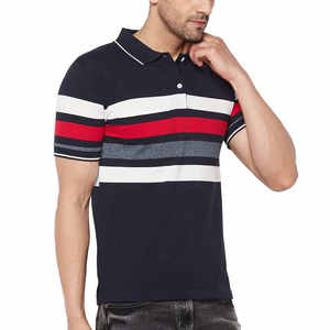 Camisetas Polo de Alta Calidad 100% Algodón, Camisetas de Golf Lisas con Logotipo Bordado en Seda y Algodón para Ropa Urbana, Tela de Lona Estampada - Product Image 4