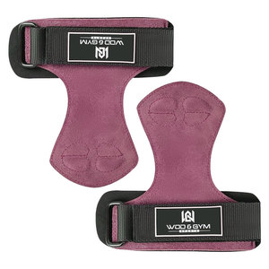 Gants de gymnastique en cuir sur mesure avec protection antidérapante pour la paume, pour la musculation, l'haltérophilie et la musculation en salle de sport - Product Image 3