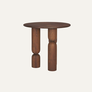 Mesa Auxiliar Moderna de Madera de Teca Sólida, Mesa Consola Minimalista, Muebles para Sala de Estar - Product Image 4