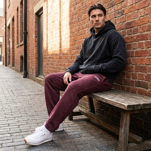 กางเกงจ็อกเกอร์โอเวอร์ไซส์สำหรับผู้ชายและผู้หญิง |   กางเกงทรงตรงแบบหลวม ระบายอากาศได้ดี เอวกลาง ยืดหยุ่น น้ำหนักเบา ทรงสกิมิทาร์ ผ้าชั้นอากาศ สวมใส่สบายสำหรับฤดูใบไม้ผลิ - Product Image 2