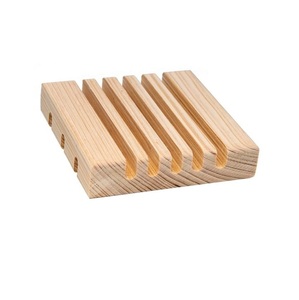 Support à Savon en Bois Fait Main de Qualité Supérieure, Plateau de Drainage Naturel Rustique, Accessoire de Lavabo de Salle de Bain, Décoration Écologique pour la Maison - Product Image 5