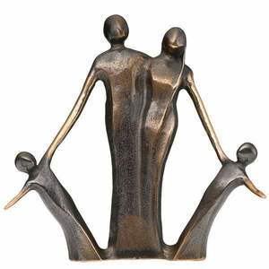 Statue décorative artistique en aluminium pour la décoration de la maison, du salon ou du bureau – Présentoir élégant - Product Image 1