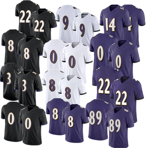 Custom Purple American Football Jersey V Neck Team Uniform OEM Private <b>Label</b> Custom <b>Name</b> Number Sublimation Wholesale - Product Image 4