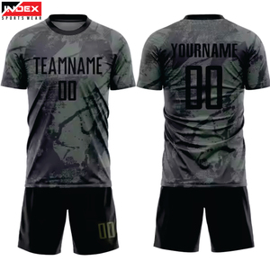 Ensemble de maillots de football personnalisés sublimés pour hommes, col en V, manches courtes, rayé rose et noir, respirant, coupe athlétique, toutes saisons - Product Image 6