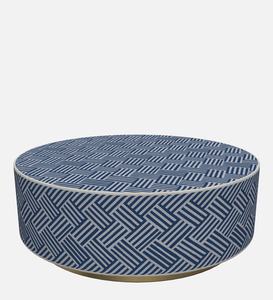 Modern Bone Inlay Coffee <b>Table</b> with Brass Base Handmade Storage Wood Living Room Furniture From India - Product Image 5