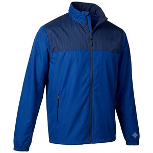 Top Quality Windbreaker Fabric Hoodies for Men Long Sleeve Big Zipper Pockets Custom Men Waterproof Windbreaker Jacket - Product Image 1