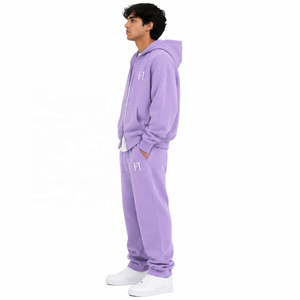 Conjunto de Sudadera con Capucha y Pantalones Deportivos Extra Grandes de Tela Gruesa Personalizada, Ropa Deportiva de Algodón, Moda Urbana, Proveedor OEM ODM, EE. UU. - Product Image 4