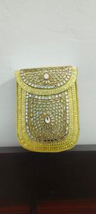 Bolso Bandolera de Metal Hecho a Mano con Mosaico y Espejos, Estilo Étnico, para Mujer, Ideal para Fiestas y Bodas - Product Image 2