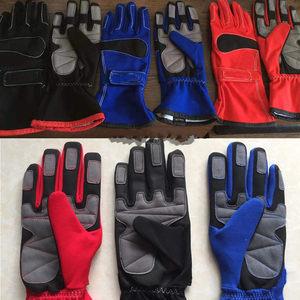 Gants de course demi-doigts en tissu antidérapant, compatibles écran tactile, design à emboîtement, unisexe, pour usage extérieur et équitation - Product Image 5