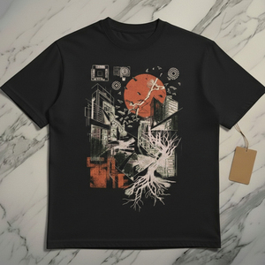 Camisetas Oversize para Hombre, Tendencia Actual, Corte Holgado, 100% Algodón, Tejido Transpirable, Estilo Urbano Cómodo - Product Image 4