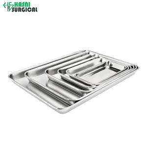 Plateau à instruments chirurgicaux stériles en acier inoxydable pour salle d'opération hospitalière et laboratoire médical à vendre - Product Image 3