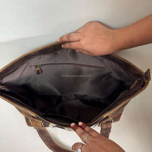 2025กระเป๋าถือหนังแท้สำหรับผู้หญิงกระเป๋าหนังวัวแบบพกพาดีไซน์ใหม่ออกแบบได้ตามต้องการ - Product Image 6