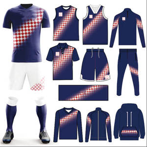 Nuevo Diseño Personalizado de Camisetas de Fútbol de Francia, Camisetas de Fútbol de Tela Suave y Transpirable de Calidad para Entrenamiento Diario, Kits de Fútbol de Primera Calidad - Product Image 1