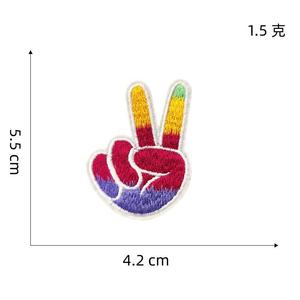 Parche bordado de música de guitarra termoadhesivo para gorra de béisbol, sombrero, bolso, chaqueta, decoración DIY para ropa de rock, venta al por mayor - Product Image 3