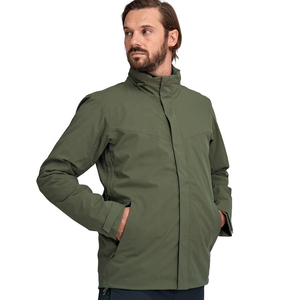 Custom Logo <b>Mens</b> Softshell <b>Jacket</b> Water Resistant Windbreaker <b>Smart</b> Casual Outdoor Work Coat Minimalist Design Green <b>Jacket</b> - Product Image 1