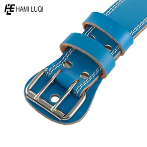 Wholesale Gym Essentials Custom Gym Belt - Leather Weight Lifting Belt for Men, Designed for Powerlifting and Fitness Workouts - Product Image 3