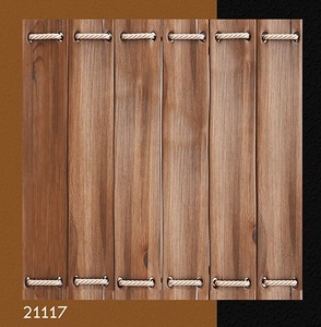 LOS PÍEZCLES DE CERÁMICA MÁS VENDIDOS, DISEÑO TIPO MADERA, 400X400mm, SERIE BRILLANTE, 8mm DE GROSOR, DISEÑO INCREÍBLE, LOS MÁS VENDIDOS - Product Image 3