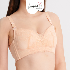 Plus Size Cotton Nursing <b>Bra</b> Big Cup Wireless Maternity Breastfeeding Pumping <b>Bra</b> 2 Way Feeding BR106 - Product Image 3