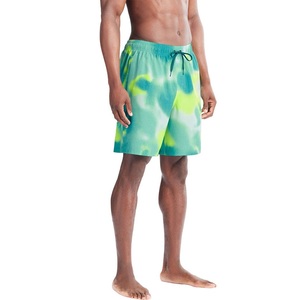 Shorts de bain pour hommes personnalisés, mi-longs, unis, séchage rapide, style urbain, taille élastique - Product Image 6