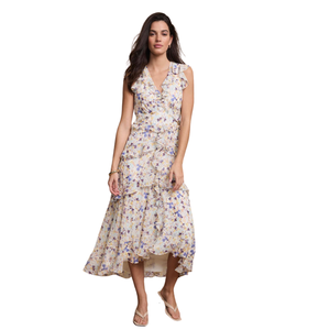Vestido Midi Estampado de Moda para Mujer, Ropa al por Mayor - Product Image 1