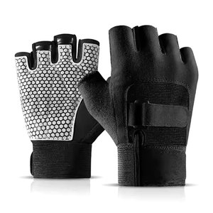 Guantes de fitness con costuras duraderas y material interior suave para levantamiento de pesas, entrenamiento en el gimnasio y rendimiento en el ejercicio. - Product Image 1