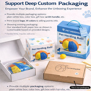Juguetes para Perros, Pelota de Entrenamiento Inflable Gigante Extra Grande, Impermeable, con Diseño Moderno de Dibujos Animados para Perros <span class=keywords><strong>Border</strong></span> <span class=keywords><strong>Collie</strong></span> - Product Image 3