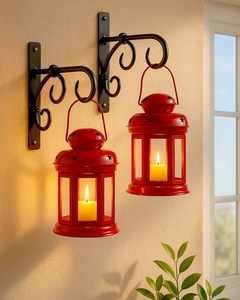 Farol Colgante de Metal Hecho a Mano por Proveedor Indio, Decorativo para Interiores y Exteriores, Disponible para la Venta - Product Image 6