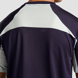 Nouveau T-shirt de sport pour homme en jersey 100% coton respirant et écologique, design à panneaux, personnalisable, prix usine, prix bas - Product Image 6