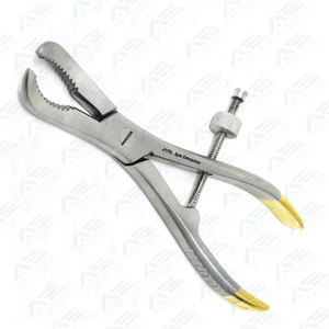 Curved Serrated Jaw Surgical Instrument for Fracture Reduction Stainless Steel Manual <b>Speed</b> Lock Reduction Forceps - Product Image 4