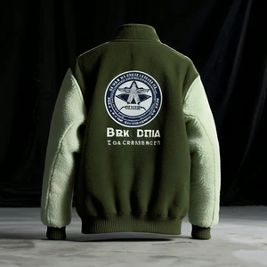 Sudadera con Capucha Personalizada Unisex con Bloques de Color, Cierre de Cremallera, Cuello Alto, Manga Regular, Felpa Francesa, Ropa Casual de Calle para Otoño - Product Image 3