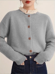 Women Cute Star <b>Cardigan</b> <b>Sweater</b> Long Sleeve Knit <b>Cardigan</b> Open Front <b>Sweater</b> <b>Cardigan</b> Knitwear - Product Image 3